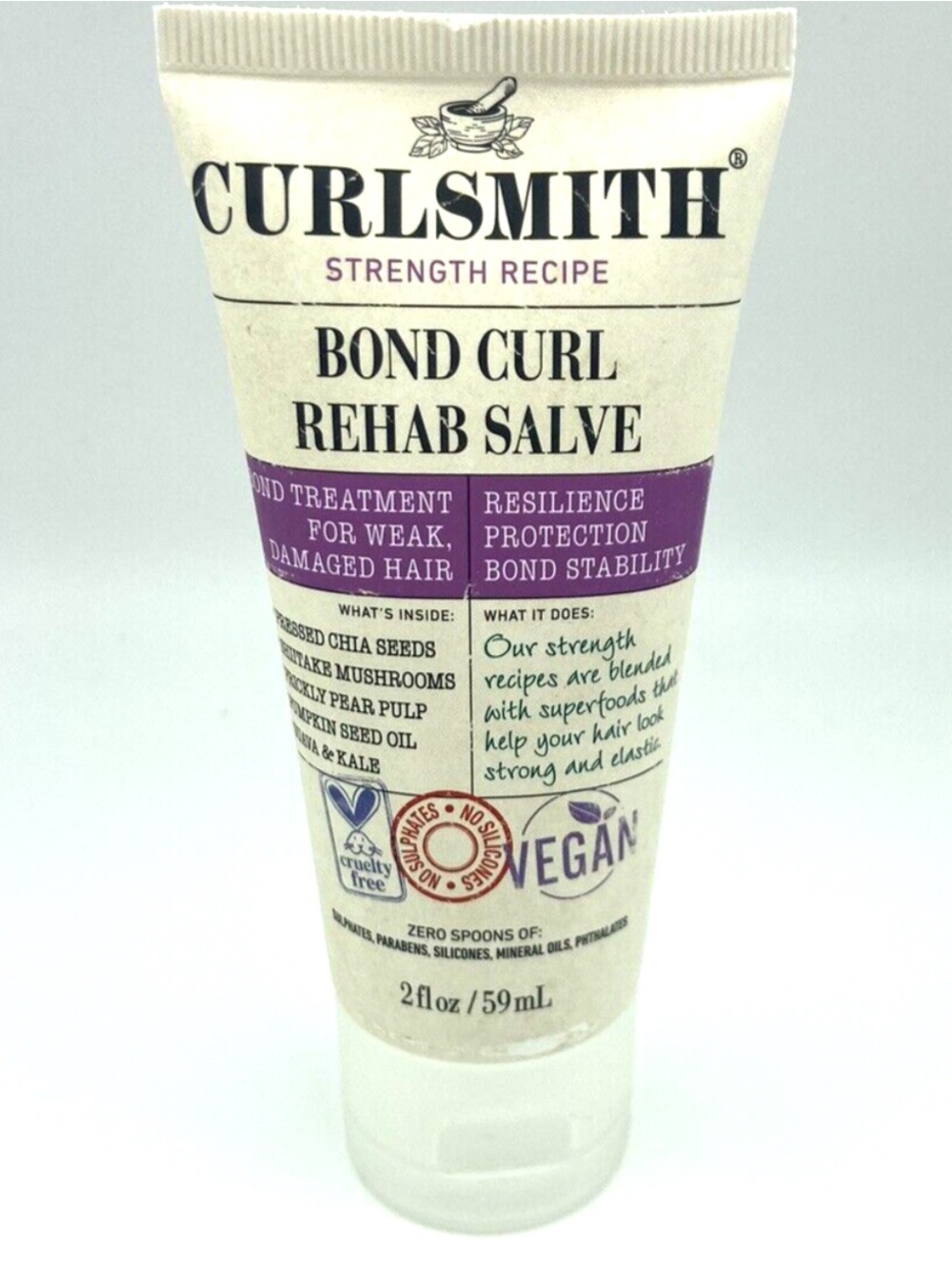 Curlsmith Bond Curl Rehab Salve - 2oz - NEW